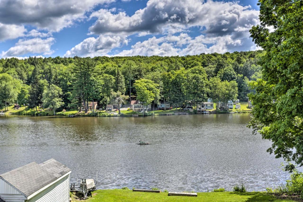 Acre Lake Chalet, 12 Mi To Elk Mountain Ski Resort Kingsley Exteriör bild