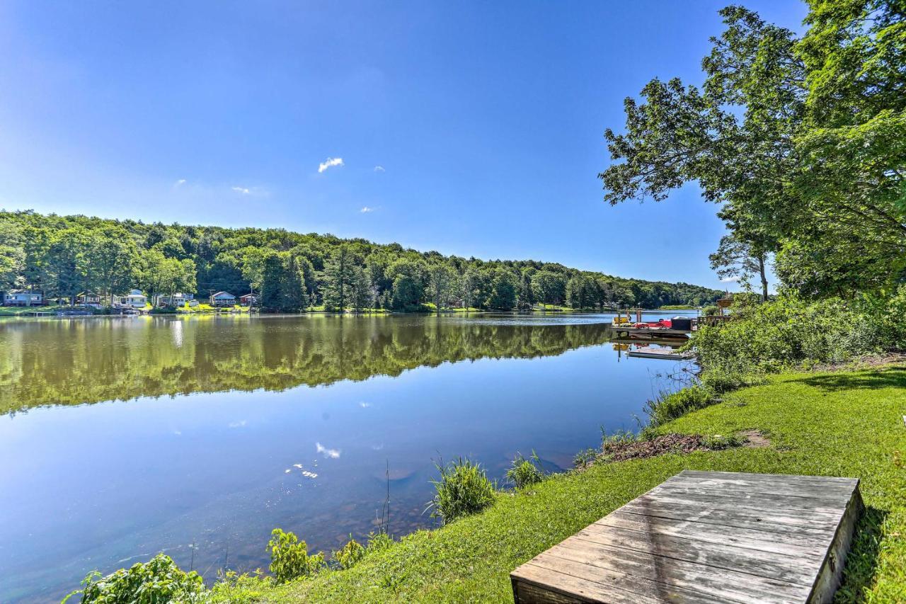 Acre Lake Chalet, 12 Mi To Elk Mountain Ski Resort Kingsley Exteriör bild