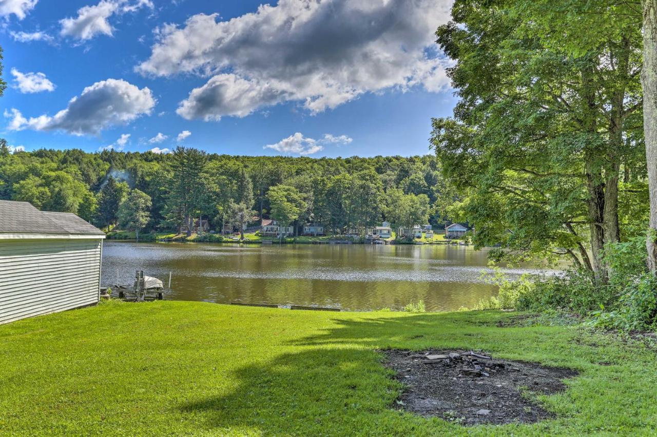Acre Lake Chalet, 12 Mi To Elk Mountain Ski Resort Kingsley Exteriör bild